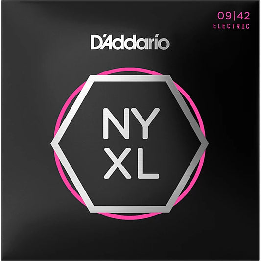 D'Addario NYXL0942 Electric Guitar Strings | SUPER LIGHT 09-42