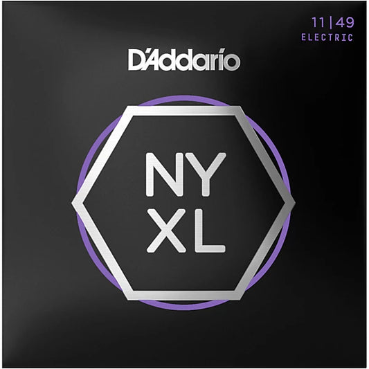 D'Addario NYXL1149 Electric Guitar Strings | MEDIUM 11-49