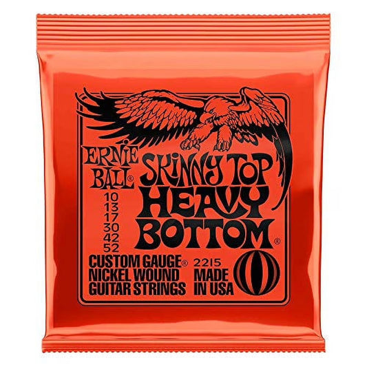 Ernie Ball 2215 Skinny Top Heavy Bottom Slinky Electric Guitar Strings | 10-52